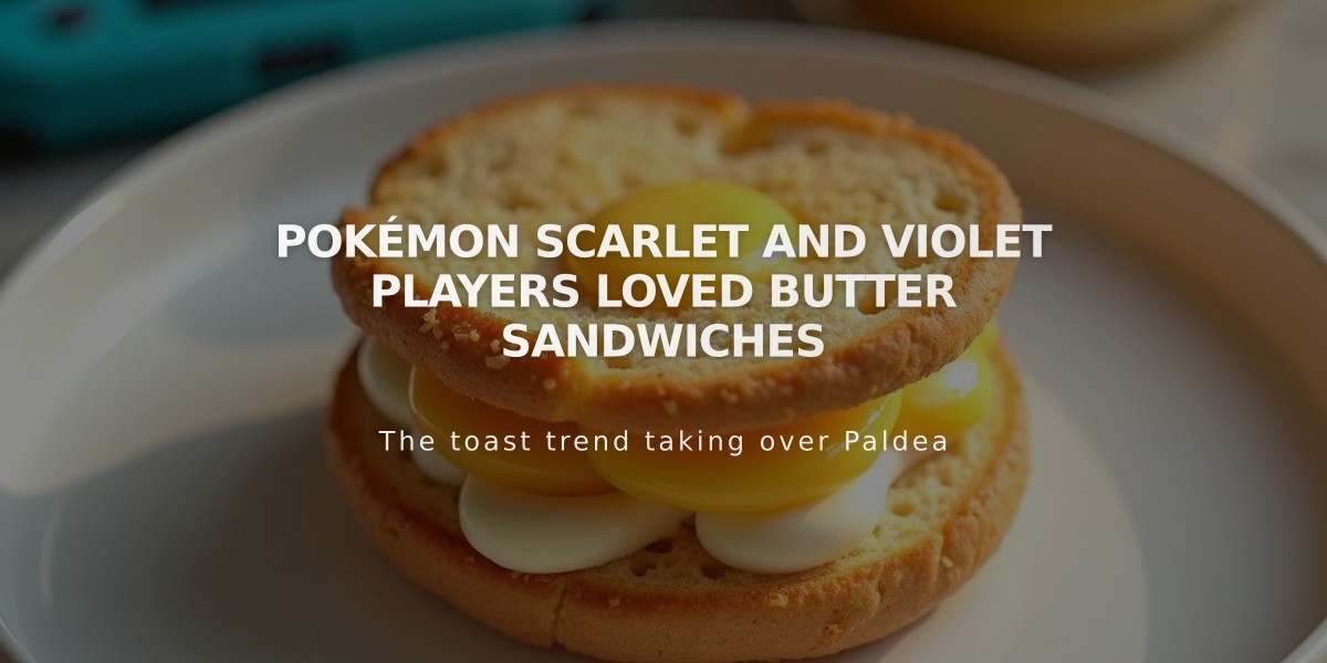 Pokémon Scarlet and Violet Players Made 432 Million Sandwiches in Two Years