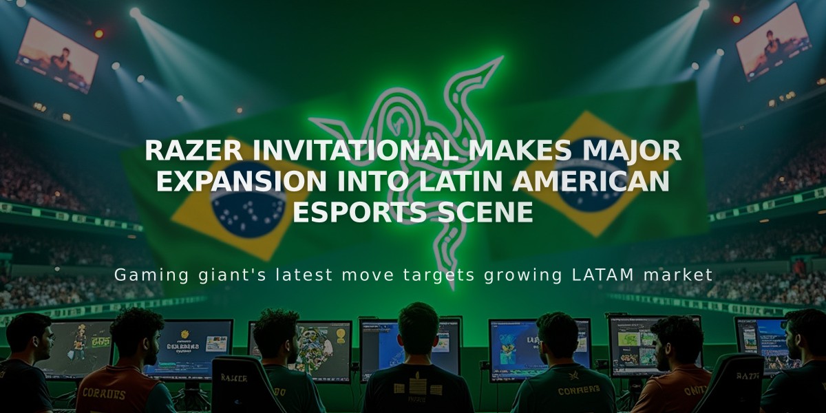 Razer Invitational Makes Major Expansion into Latin American Esports Scene