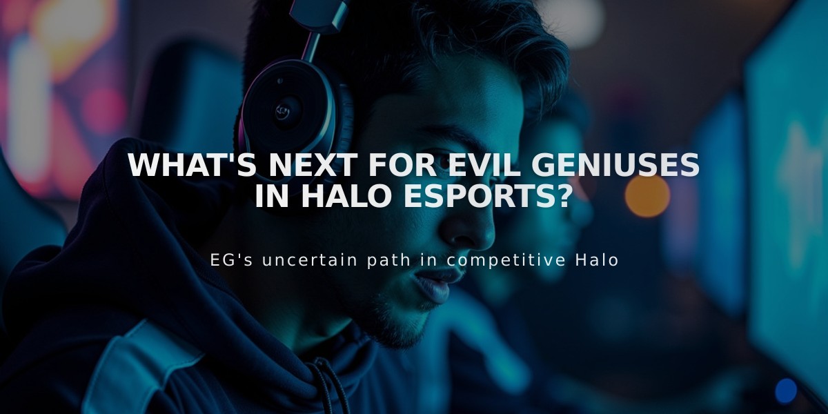 What's Next for Evil Geniuses in Halo Esports?