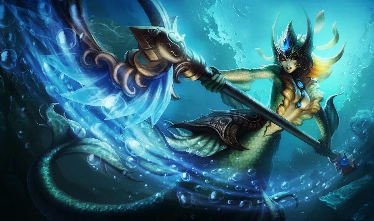 League champion Nami portrait