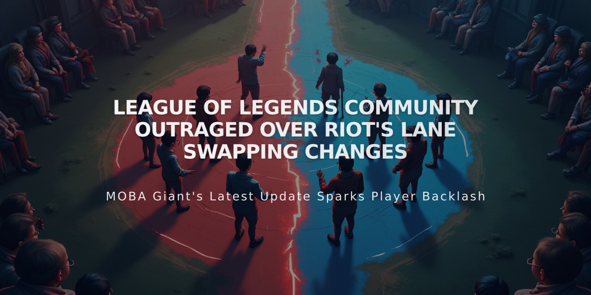 League of Legends Community Outraged Over Riot's Lane Swapping Changes