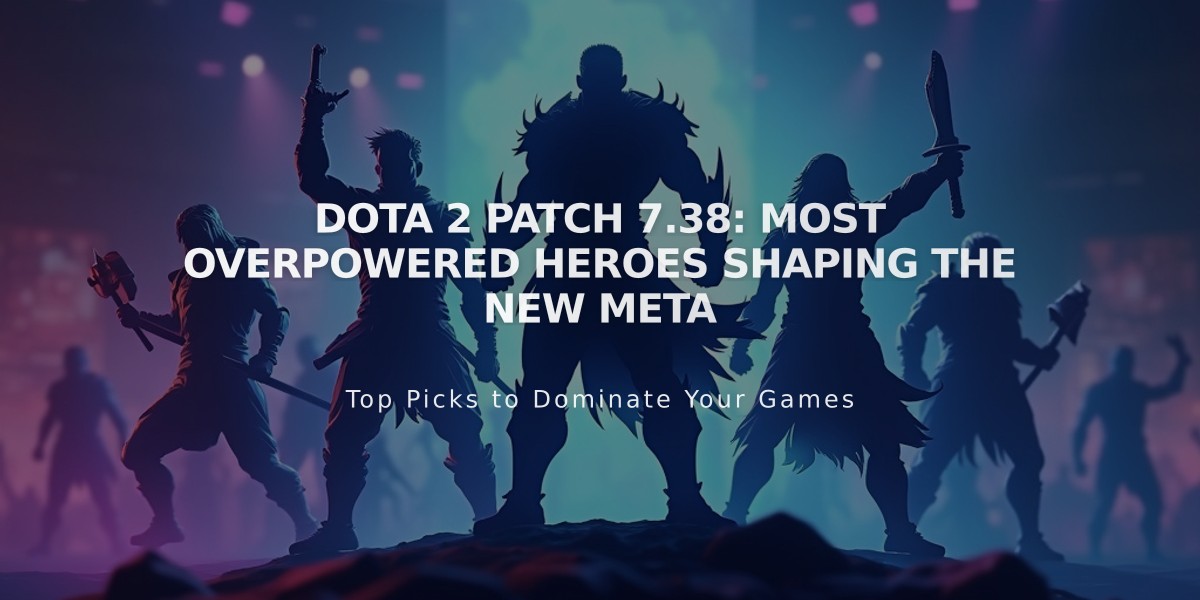 Dota 2 Patch 7.38: Most Overpowered Heroes Shaping the New Meta