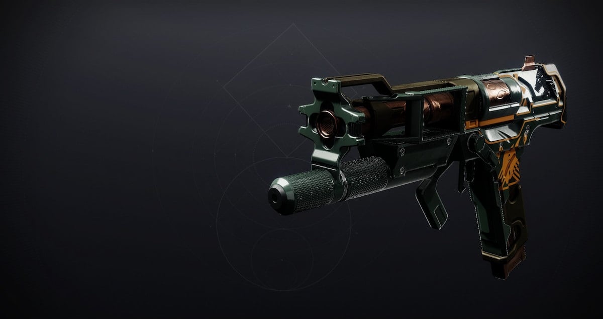 Sci-fi weapon from videogame